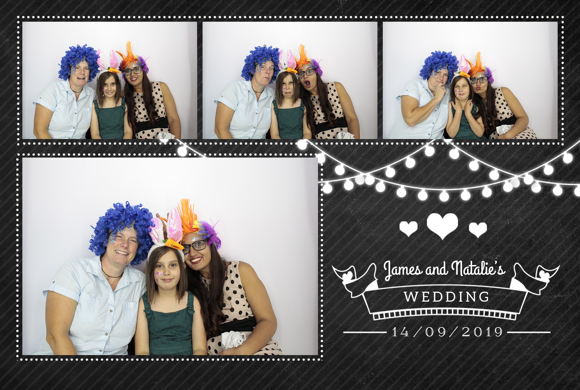 James and Natalie’s Wedding | View more photos from the event at gallery.myphotoboothexperience.co.uk/u/MyPhotoBoothExperienceLtd/James-and-Natalie’s-Wedding